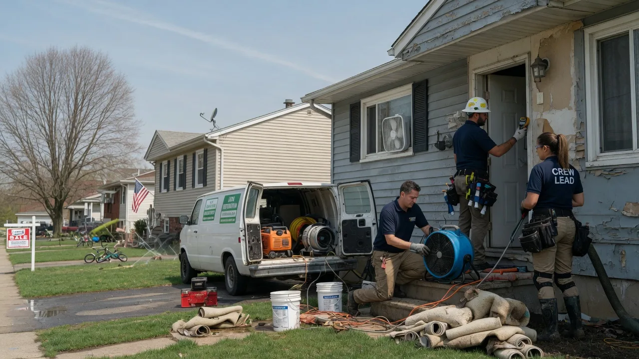 Flood Cleanup in Porter Corners, NY near me